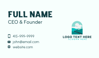 Mountain Road Roadtrip Business Card
