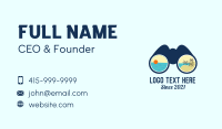 Beachside Business Card example 1