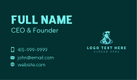 Sanitation Cleaning Spray Business Card