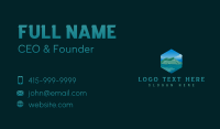 Philippines Taal Lake Business Card