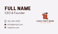 Wrench Pliers Hammer Business Card Design