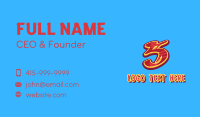 Number 5 Business Card example 4