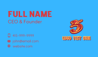 Mural Artist Business Card example 2