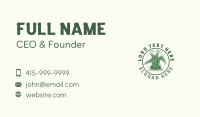 Grass Landscape Maintenance Business Card