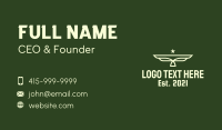 Army Star Wings Business Card Design