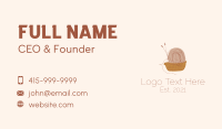 Crochet Business Card example 1