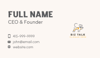 Pet Canine Dog Business Card