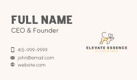 Dog Grooming Business Card example 4