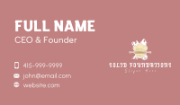 Toque Rolling Pin Chef Business Card