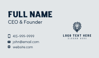 Finance Lion Insurance Business Card