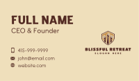 Freedom Fists Shield Business Card