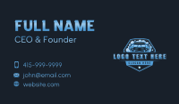 Bubble Automotive Wash Business Card