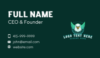 Eagle Wings Protection Business Card Design