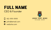 Owl Aviary Mascot Business Card