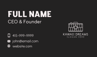 Classic Film Camera Business Card Design