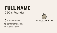 Lumber Wood Carving Tools Business Card