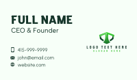 Shield Tech Digital Letter T Business Card Design