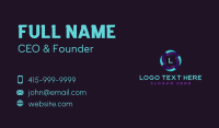 Technology Cyber App Business Card