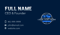 Automotive Hatchback Vehicle Business Card