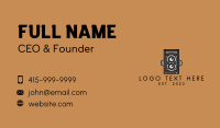 Camera Shop Business Card example 3