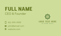 Eco Garden Wellness Business Card