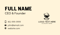 Yin Yang Deer Antler Business Card Design