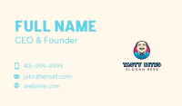 Oldman Scientist Character  Business Card