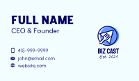 Blue Food Delivery  Business Card