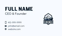 Mountaineer Outdoor Shield Business Card