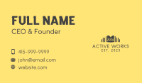 Black Music Application  Business Card