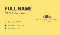 Black Music Application  Business Card Design