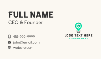 Light Business Card example 2