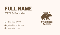 Wildlife Sanctuary Business Card example 1
