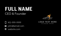 Speed Car Auto Shop Business Card