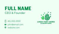 Green Hands Gardening Business Card