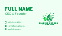 Green Hands Gardening Business Card Image Preview