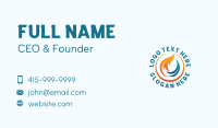 Heating Business Card example 2