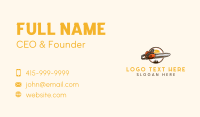 Chainsaw Woodwork Carpentry Business Card