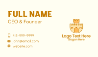 Sand Castle Business Card example 4
