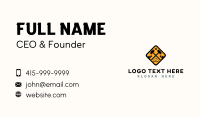 Construction Hammer Builder Business Card