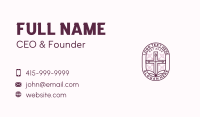 Preaching Business Card example 1
