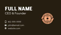 Circular Saw Workshop Business Card