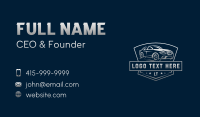 Automotive Vehicle Detailing Business Card