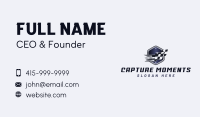 Fast Racing Flag Business Card