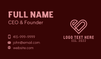 Online Dating Business Card example 2