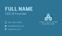 Blue Roof House Business Card