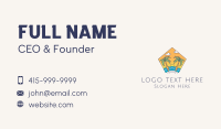 Beach Palm Island Business Card