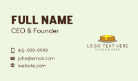 Breakfast Pancake Food  Business Card