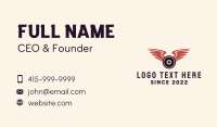 Weight Plate Wings Business Card