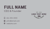 Antique Business Card example 1